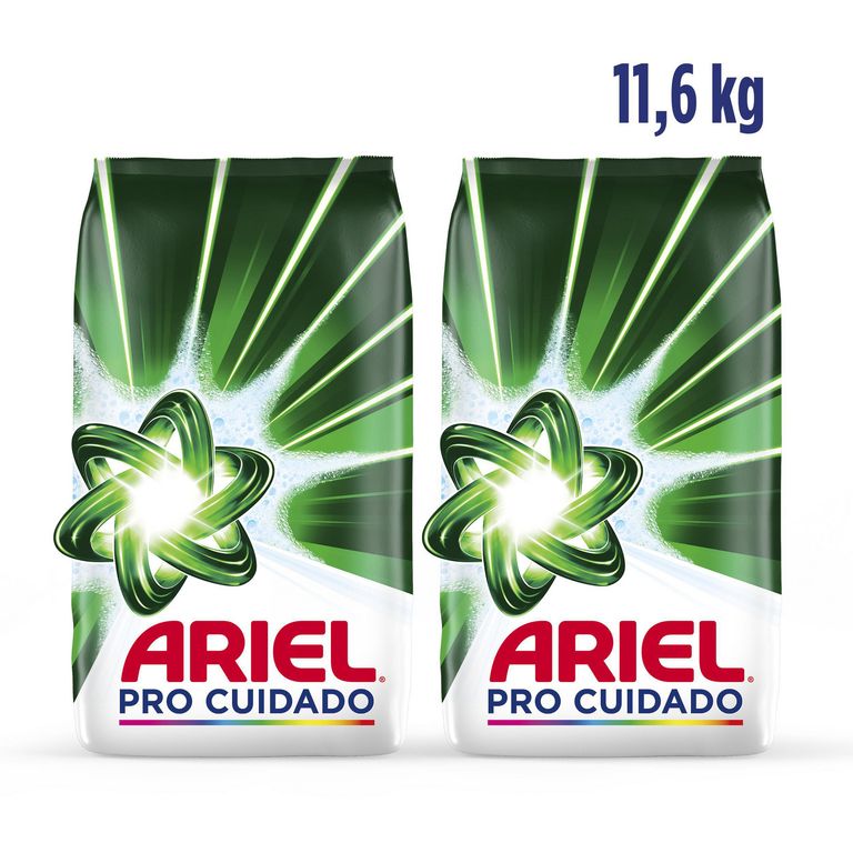 Detergente en polvo Ariel Regular 11.6KG