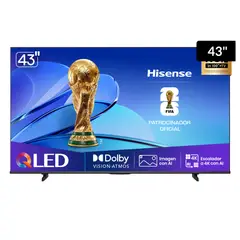 HISENSE - Televisor QLED 43" Ultra HD VIDAA 43Q6QV