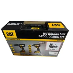 CAT - Taladro 18V + Atornillador DXK201 Dewalt
