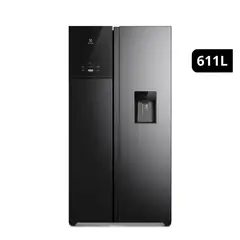 Electrolux - Refrigeradora Side By Side 611L Negro ERS65F2P5BB