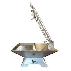 undefined - La Carbonera Grill Leñero Parrillero Georgia 70x70x35cm