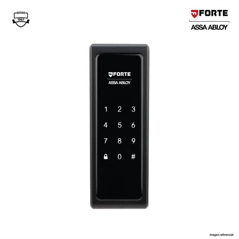 Cerrojo Digital Forte SR100 Negro