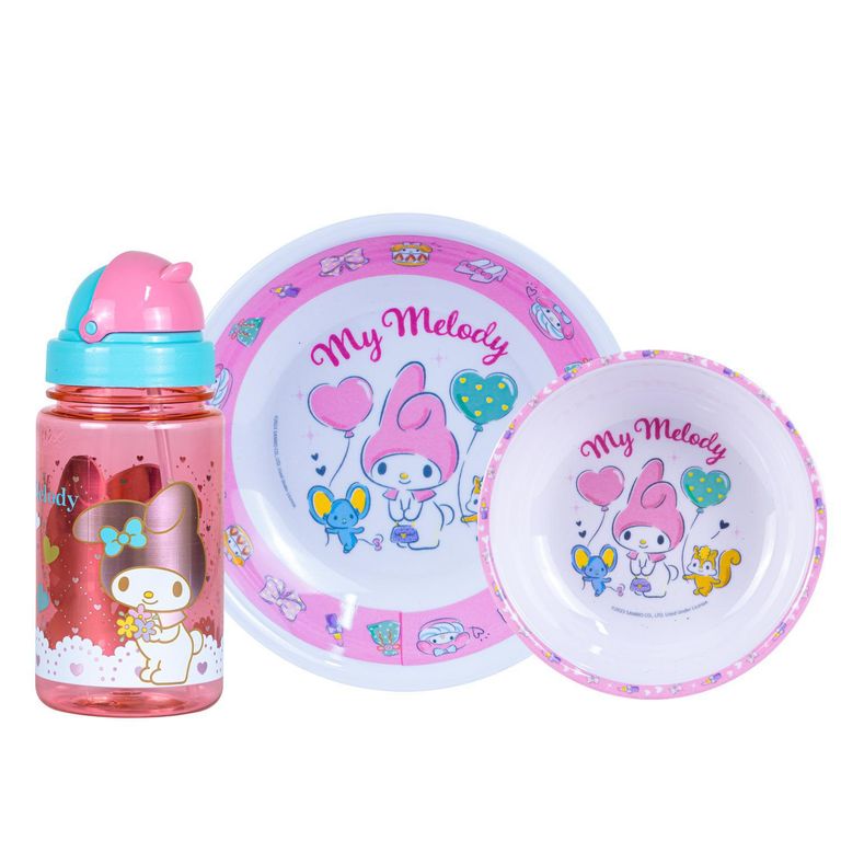 Set Melamine con Botella My Melody