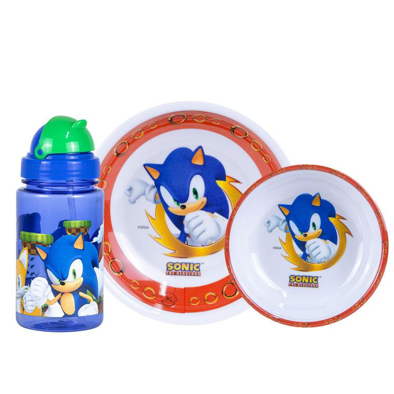 Set Melamine con Botella Sonic