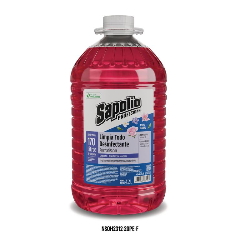 Limpiador Sapolio Profesional Floral 4.2 L