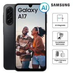 SAMSUNG - Celular Samsung Galaxy A17 8GB 256GB Black