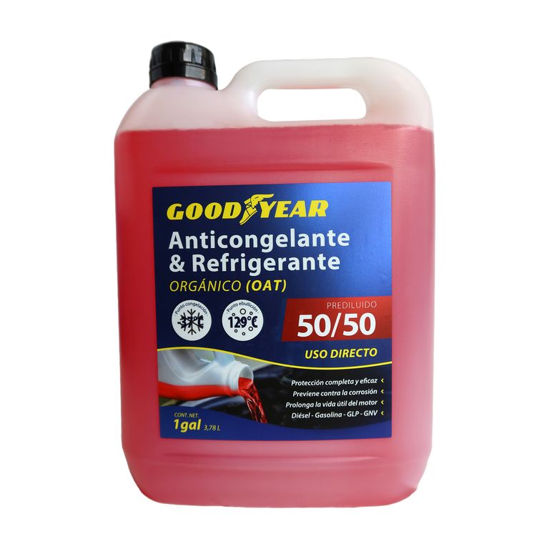 Refrigerante Anticongelante 50% Red Oat 1 Galón