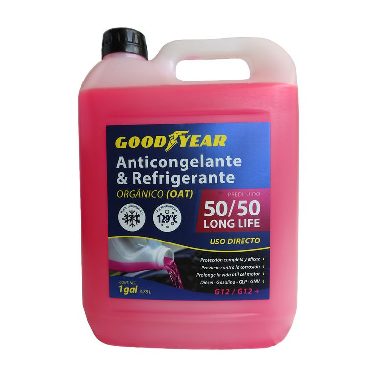 Refrigerante Anticongelante 50/50 Rosa LF 1 Galón