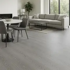 DECOKASA - Piso vinílico SPC Gris Invierno 5.5 mm 18x122 2.2 m2