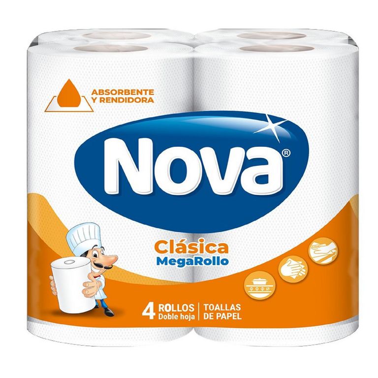 Papel Toalla Nova Clasico x4