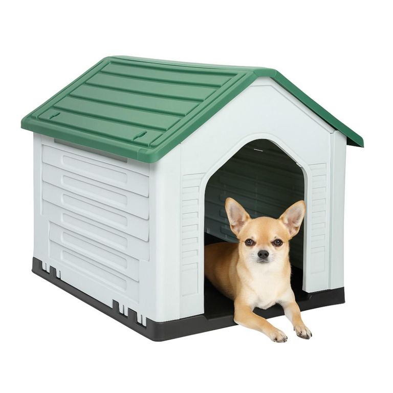 Casa para Perro Pequeña Verde 66.5x52x60cm