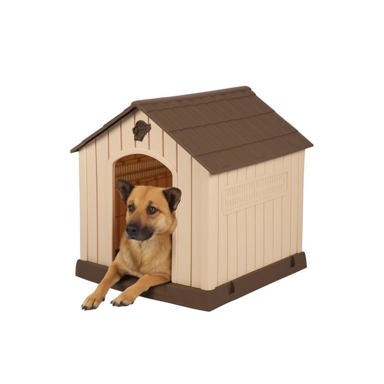 Casa para Perro Mediana Marrón 69.9x70.2x65.9cm