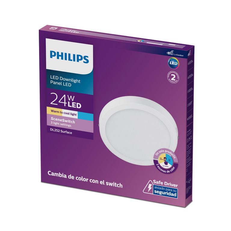 Downlight Red Tricolor SS 24W