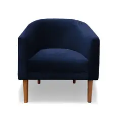 CASA BELLA - Sofá 1 Cuerpo Adelia 67x83x67cm Azul