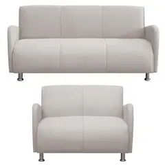 CASA BELLA - Sofá 5 Cuerpos Naomi 276x80x70cm Beige