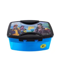 SCOOL - Taper con Divisiones y Cubiertos 1.1lt Free Fire