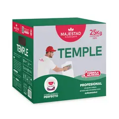 MAJESTAD - Temple caja x 25kg.