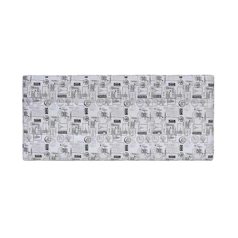 Cabecera 2 Plazas Lisse Blanco