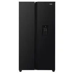 MABE - Refrigeradora Side by Side No Frost 436 Litros Black Steel MSD480LMRPS0