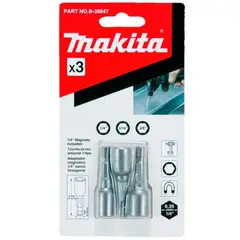 MAKITA - Set Dados Magnetico 3 piezas.