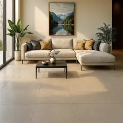 undefined - Porcelanato Cementicias/Rústicas Komi Marrón 80x80cm 1.92m2