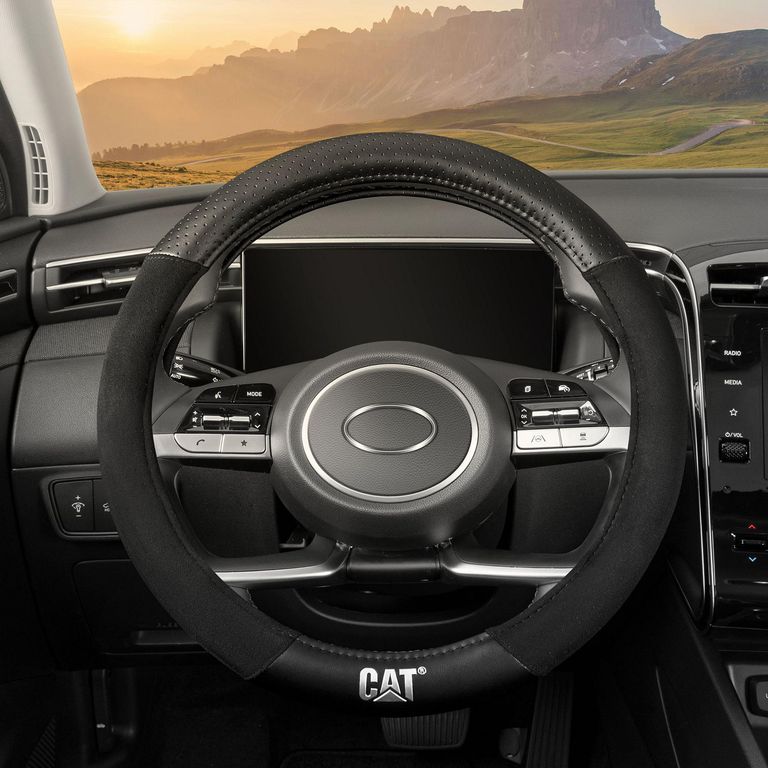 Funda Para Volante Con Logo Cat.