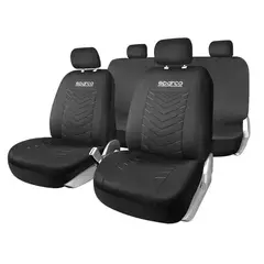 SPARCO - Set Funda Asiento Spc Negro/Gris