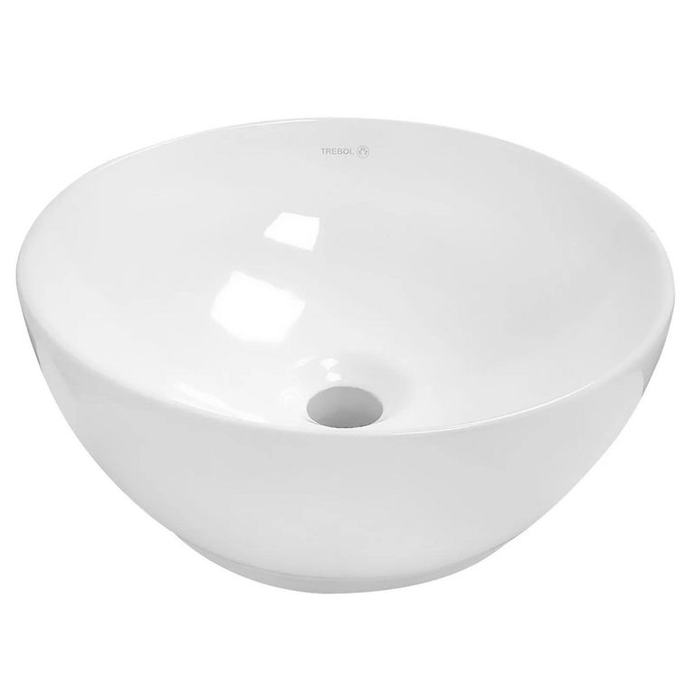 Lavatorio Redondo Saona 350x150x100mm Blanco