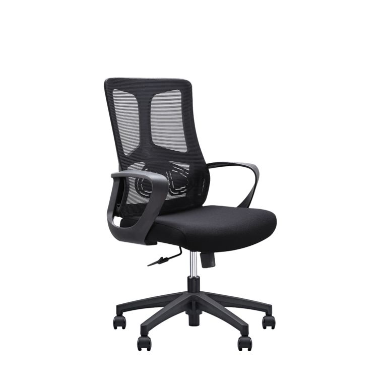 Silla de Escritorio Lampadia Negro