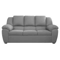 CASA BELLA - Sofá Pamplona 3 Cuerpos Gris