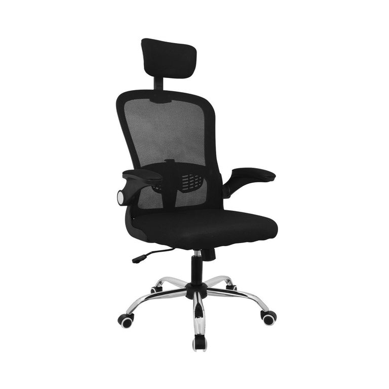 Silla de Oficina con Cabezal Evox Negro