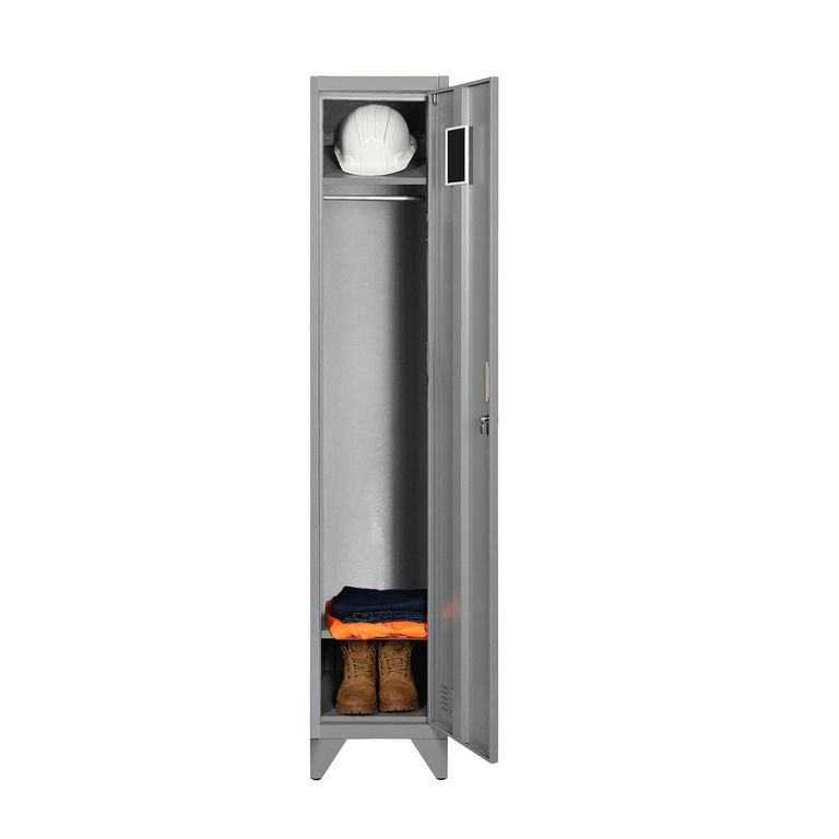 Locker Metálico MK1-01 1 Puerta Porta Candado.