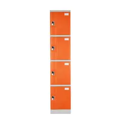 MALETEK - Locker ABS LP1-04 Porta Candado Color Anaranjado.
