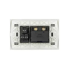 VETO - Toma Universal 2P con USB A y C Vive Blanco