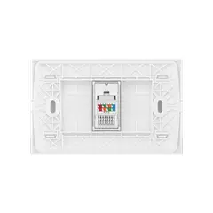 VETO - Jack de Datos Simple RJ45 Cat 6 Viv13213 Blanco
