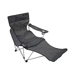 NATIONAL GEOGRAPHIC - Silla Plegable Apoya Pies Grand Canyon 83x89x115cm Gris