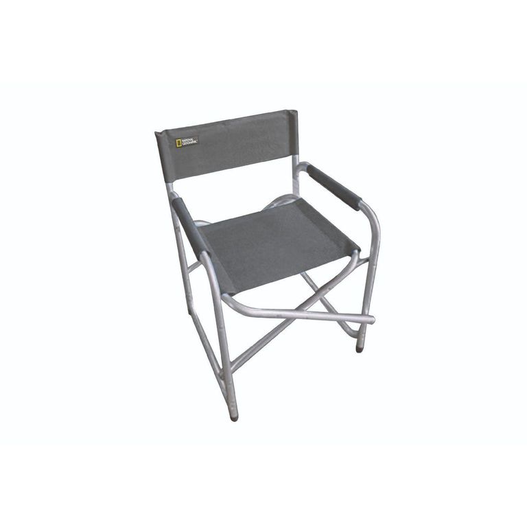 Silla Plegable Camping Director Boston 57x79x45cm Gris