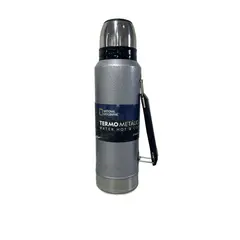 NATIONAL GEOGRAPHIC - Termo Doble Muralla Acero Inoxidable 1200ml Gris