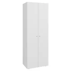 TUHOME - Ropero 2 Puertas 60x170x40.2cm Blanco.