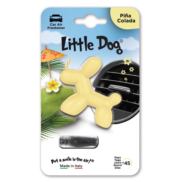 Ambientador Little Dog Piña Colada 1 Unidad.