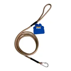 CLAWS & PAWS - Correa Soga Mediana 2m Beige.