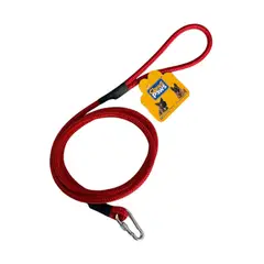 CLAWS & PAWS - Correa Soga Mediana 2m Roja.