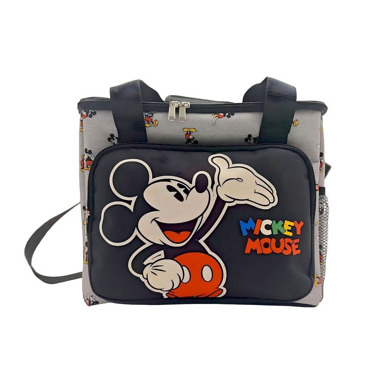 Cooler Bag 20 Litros Mickey Plomo/Negro