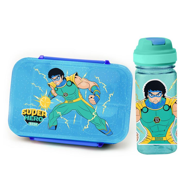 Set Taper y Tomatodo Hero 600/470ml Surtido.