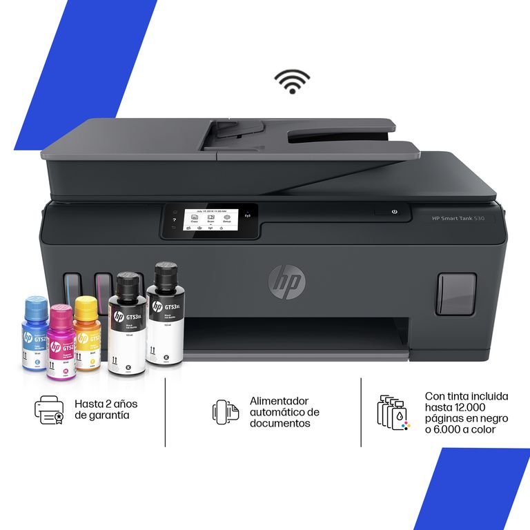Inyección a Color Smart Tank 530 Negro