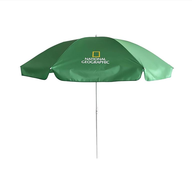 Sombrilla de Acero Inoxidable 220cm Verde