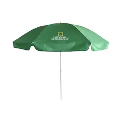 NATIONAL GEOGRAPHIC - Sombrilla de Acero Inoxidable 220cm Verde