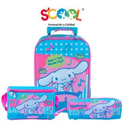 SCOOL - Maleta Niña Set 3 Piezas Cinnamoroll
