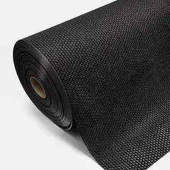 SAN BLAS - Piso Ondas Negro PVC 60cm 5mm