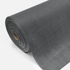 SAN BLAS - Piso Ondas Gris PVC 60cm Venta por Metro Lineal